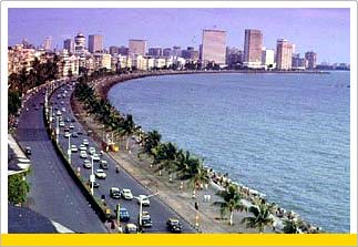 Central and  North India Tour - Marine Drive, Mumbai