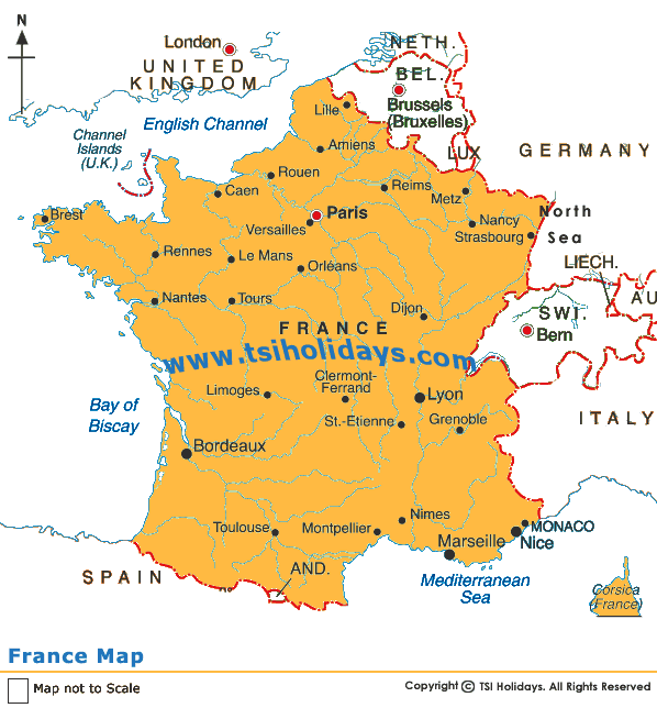 map of france cities