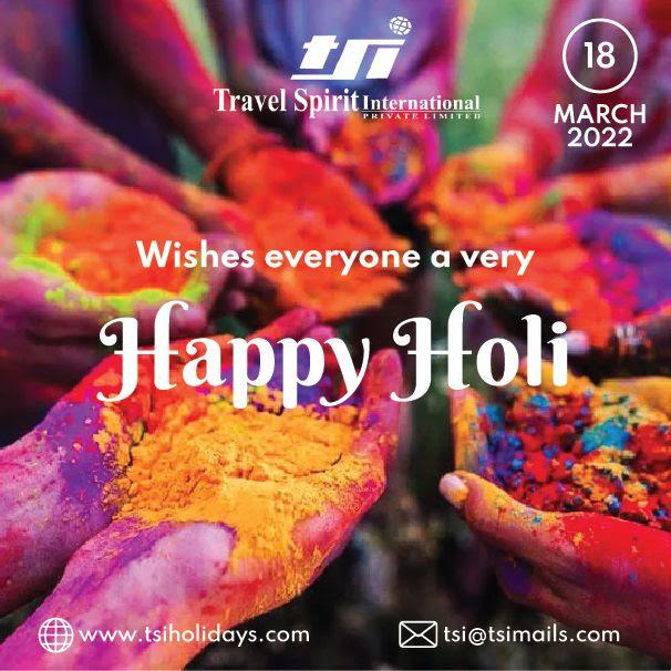 Holi wishes from TSI !